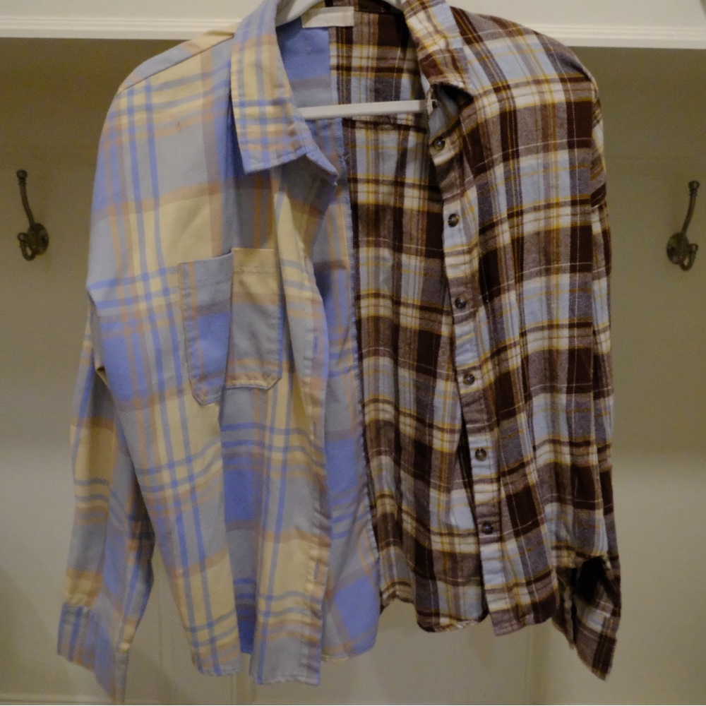 Woman’s Plaid Button-Up Flannel